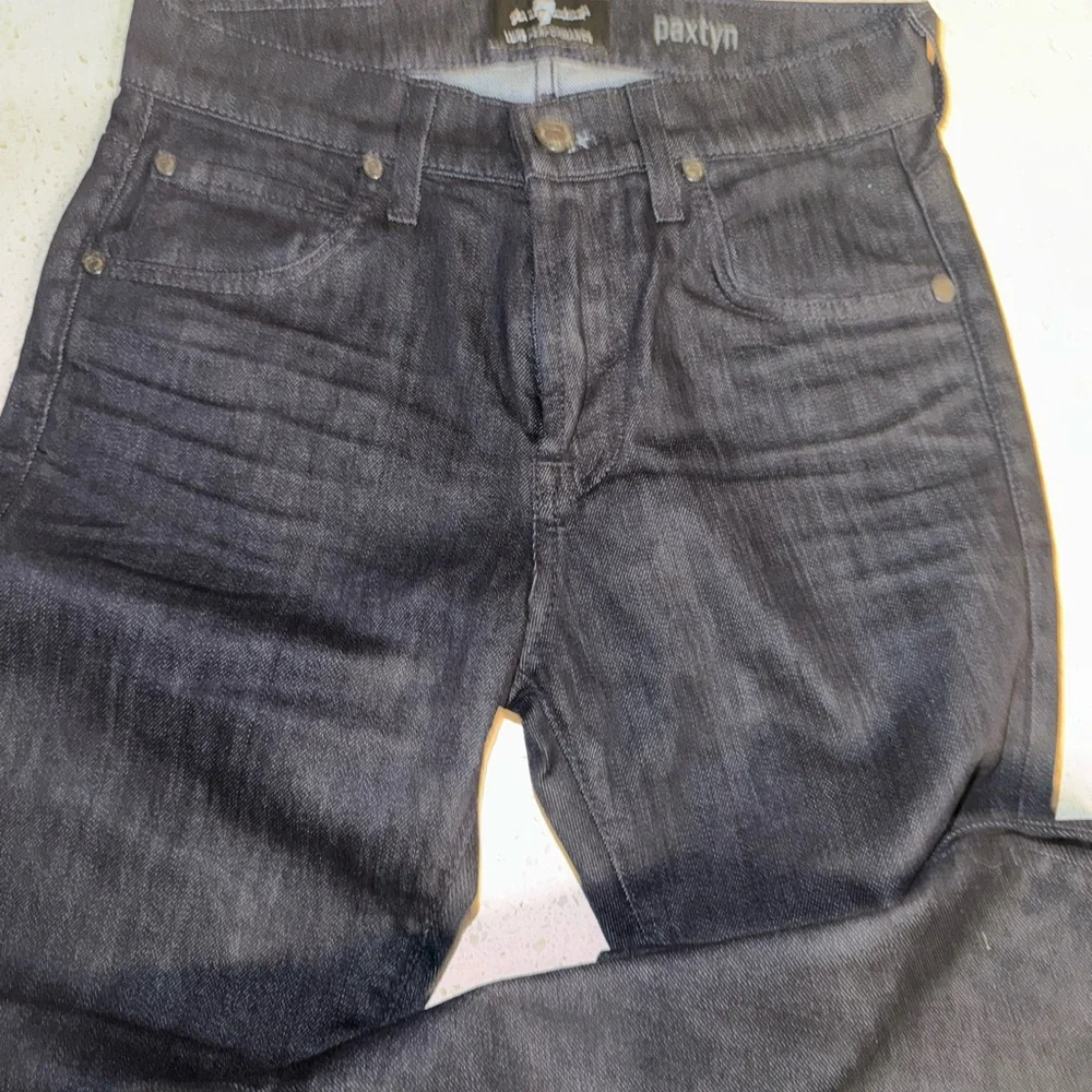 7 For All Mankind Men 28x32 LUXE PERFORMANCE PAXTYN Jeans - slim fit/stretch - Picture 5 of 12